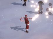 Spel Kerstman met kanon  online
