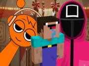 Spel NextBots op Minecraft Squid Game Sprunki  online