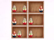 Spel Sorteer op Matryoshka -planken!  online