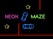 Spel Neon auto doolhof  online