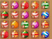 Spel Samenvoegen het nieuwe jaar: Nieuwjaarsballen!  online