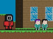 Spel Inktvis ontsnappen maar blockworld  online