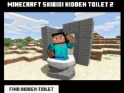Spel Minicraft skibidi verborgen toilet 2  online