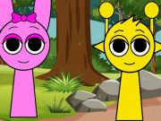 Spel Verborgen Sprunki  online
