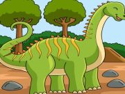 Spel Dinosaurus spot het verschil  online