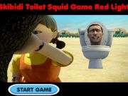 Spel Skibidi toilet inktvisspel rood licht  online