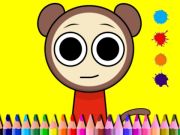 Spel Sprunki Valentine kleurboek  online