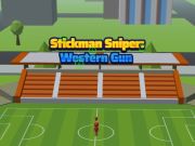 Spel Stickman Sniper Western Gun online