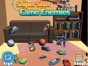Spel Sluipschutterschot camo -vijanden  online