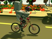 Spel Skibidi toiletfiets rijden  online