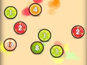 Spel Balls Shooter 2048 Merge Balls Connect fruit  online