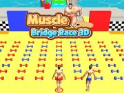 Spel Muscle Bridge Race 3D online