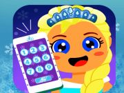 Spel Baby ijs prinses telefoon  online