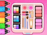 Spel Kleurboek: make -up netjes  online