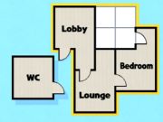 Spel Room Sorteer - Plattegrond  online
