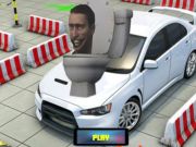 Spel Skibidi toiletparkeerauto  online