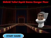 Spel Skibidi Toilet Squid Game Danger Floor online