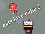 Spel Katten houden van cake 2  online