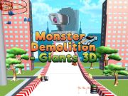 Spel Monster sloop reuzen 3D  online