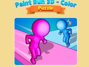Spel Verf run 3D - kleurenpuzzel  online