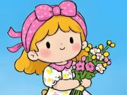 Spel Jigsaw Puzzle: Little Flower Girl online