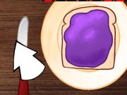 Spel Eet pindakaas en gelei  online