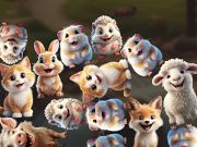 Spel Versie dieren 2048!  online