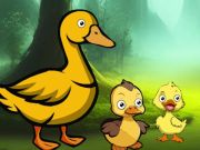 Spel Duck Family Bereik vijver  online