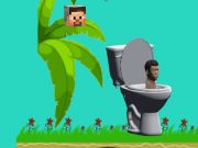 Spel Skibidi Toilet Flappy Minecraft  online
