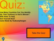 Spel 30s Country Quiz online