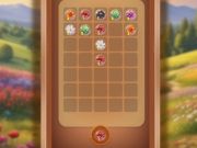 Spel Dobbelstenen puzzels bloemen!  online
