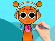 Spel Kleurboek: Sprunki Horror Oren  online