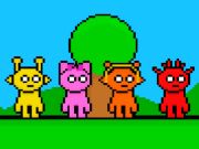 Spel Sprunki -team  online