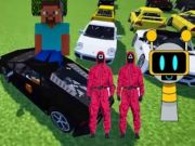Spel Minecraft Squid Sprunki Drift Multiplayer online