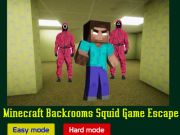 Spel Minecraft Backrooms Squid Game Escape online