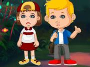 Spel Help de verstrekte kinderen  online