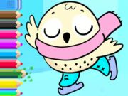 Spel Kleurboek: On Ice  online