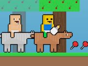 Spel Baby noob vs baby obby paard  online