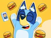 Spel Jigsaw Puzzle: Burger Dog Bluey  online