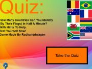 Spel 30s eenvoudige vlagquiz  online