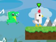 Spel Kip schreeuwrace  online