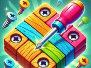 Spel Schroef houtpuzzel los  online