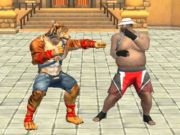 Spel Bodybuilder karate vechten  online