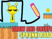Spel Teken en maak Sprunki Road  online