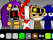 Spel Sprunki fase 6 levend  online