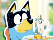 Spel Jigsaw Puzzle: Bluey Toy Time  online