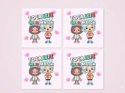Spel Toca Life Memory Card Match  online