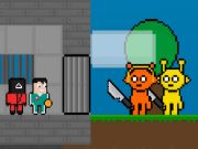 Spel Sprunki 456 Squid Cookie  online