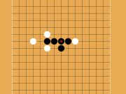 Spel Gomoku vijf stenen op rij  online