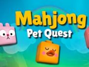 Spel Mahjong Pet Quest  online